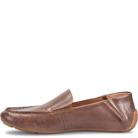NEW BORN men's marcel slip on in dk brown nut